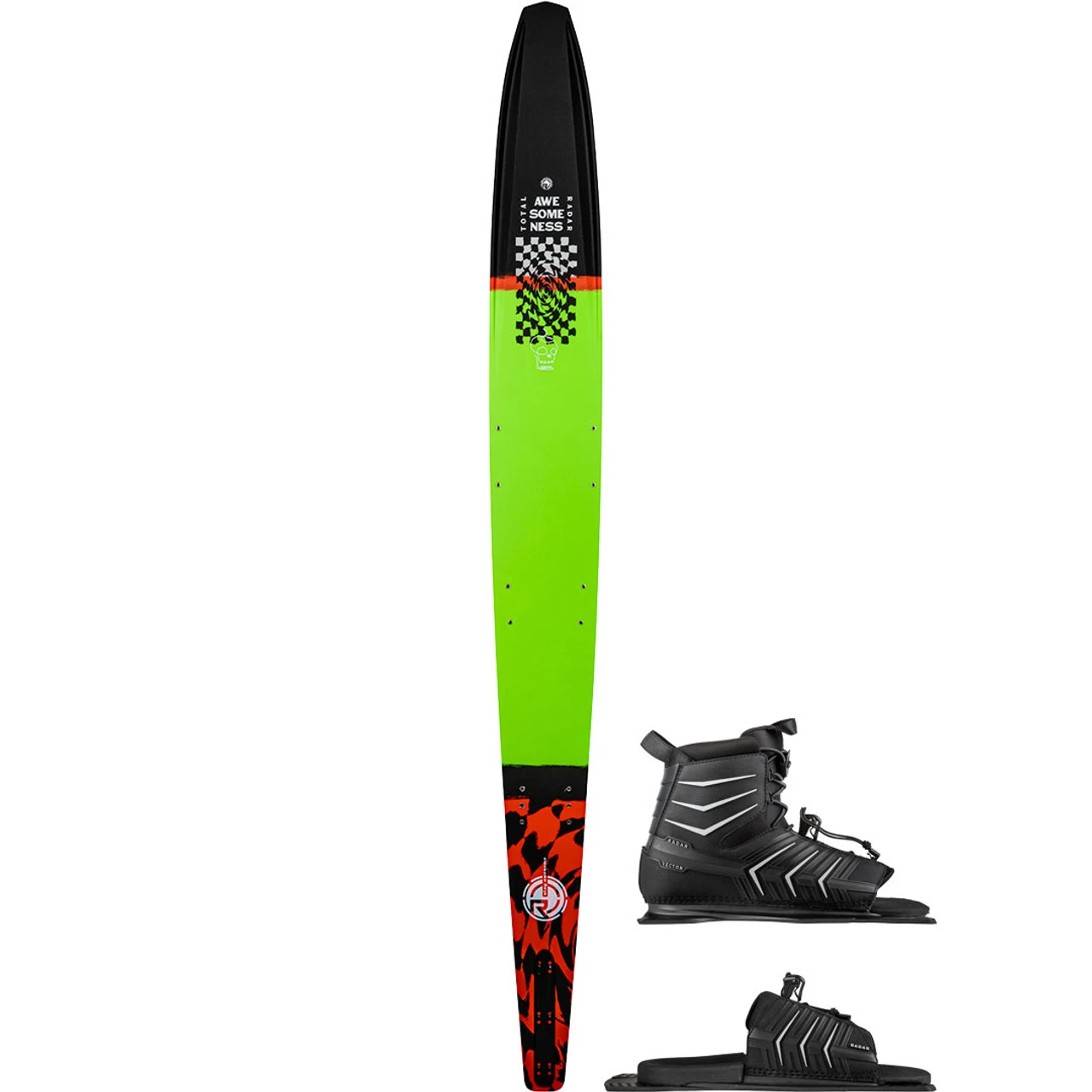 Radar T.R.A. Boy's Water Ski W/ Vector RTP - 2022