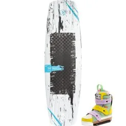 Slingshot Pill Wakeboard Package W/ Copycat Boots - 2022