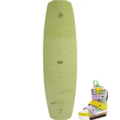 Slingshot Volt Wakeboard Package W/ Copycat Boots - 2022