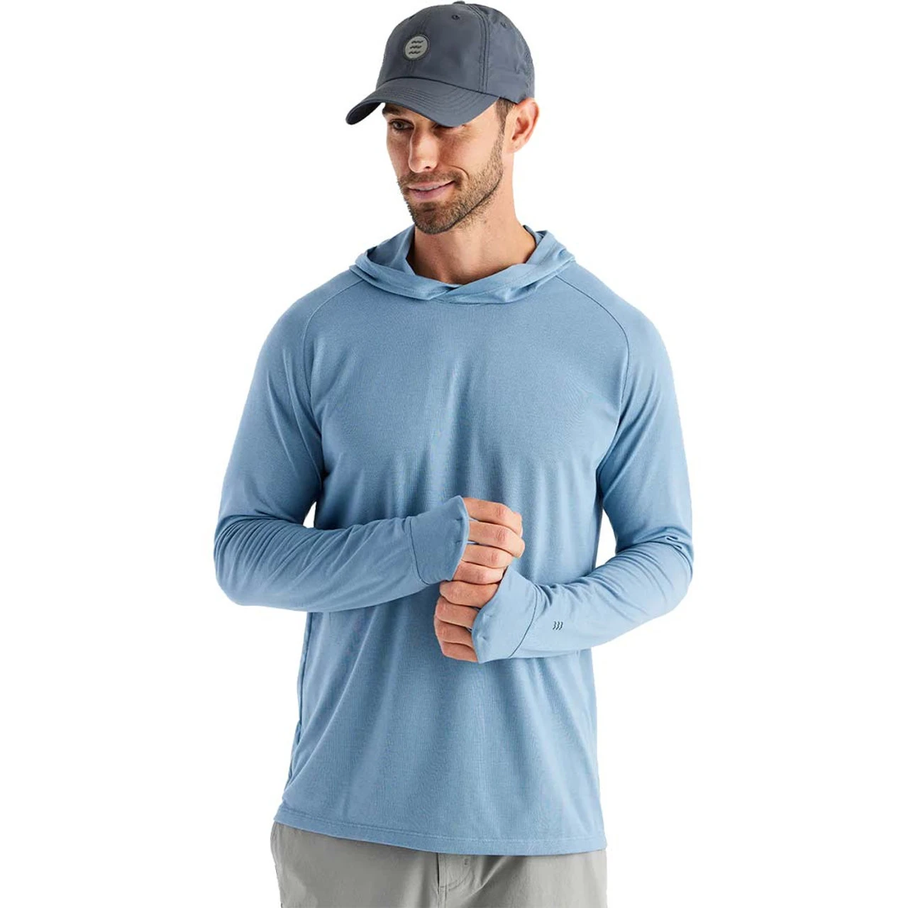 Free Fly Apparel Free Fly Men's Clearwater Hoodie - Blue Fog