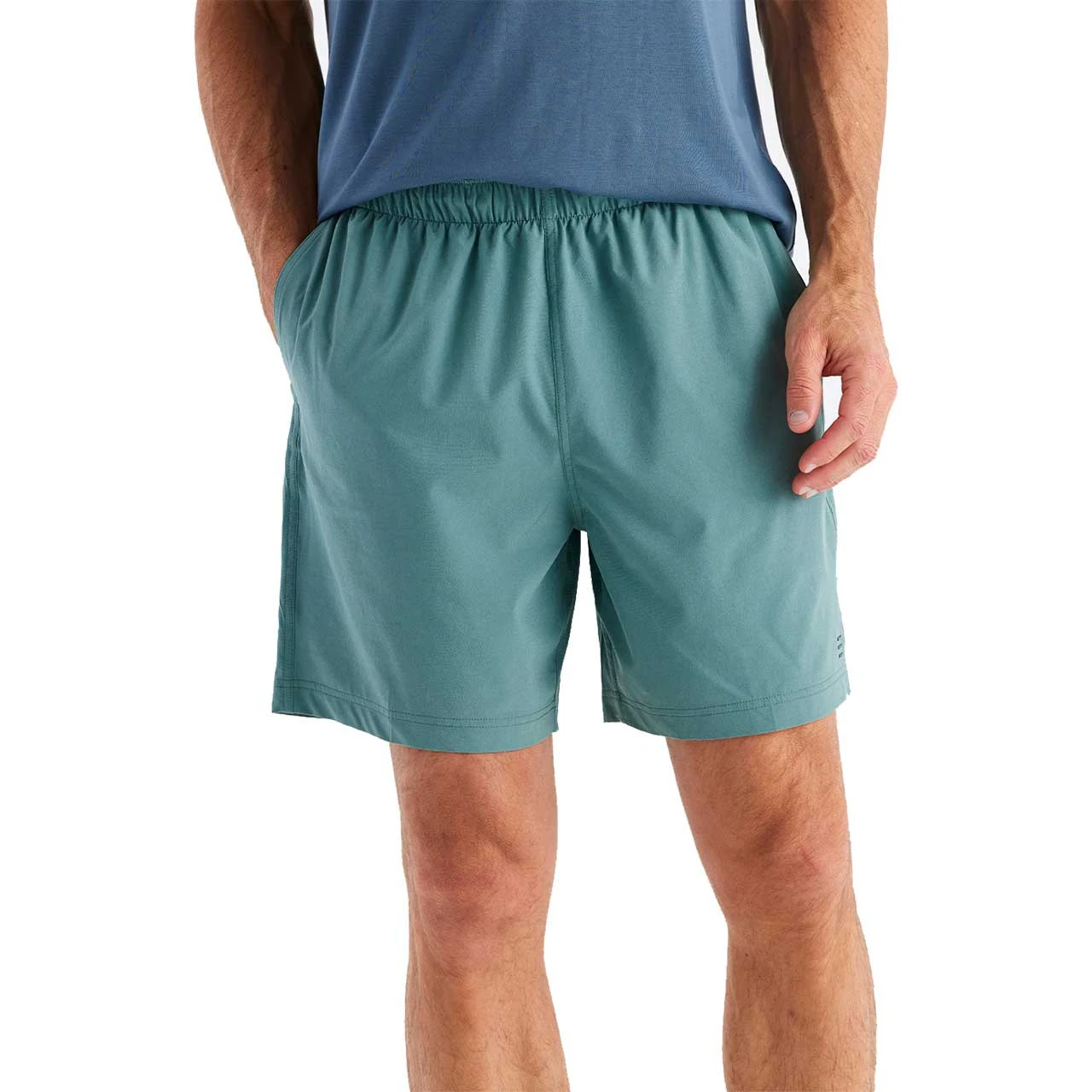 Free Fly Apparel Free Fly Men's Breeze Short - 6" Sabal Green