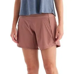 Free Fly Apparel Free Fly Women's Bamboo-Lined Breeze Short - Light Sangria