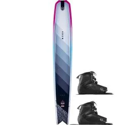 HO Hovercraft Water Ski W/ Double Stance 110 Bindings - 2023 - Pink