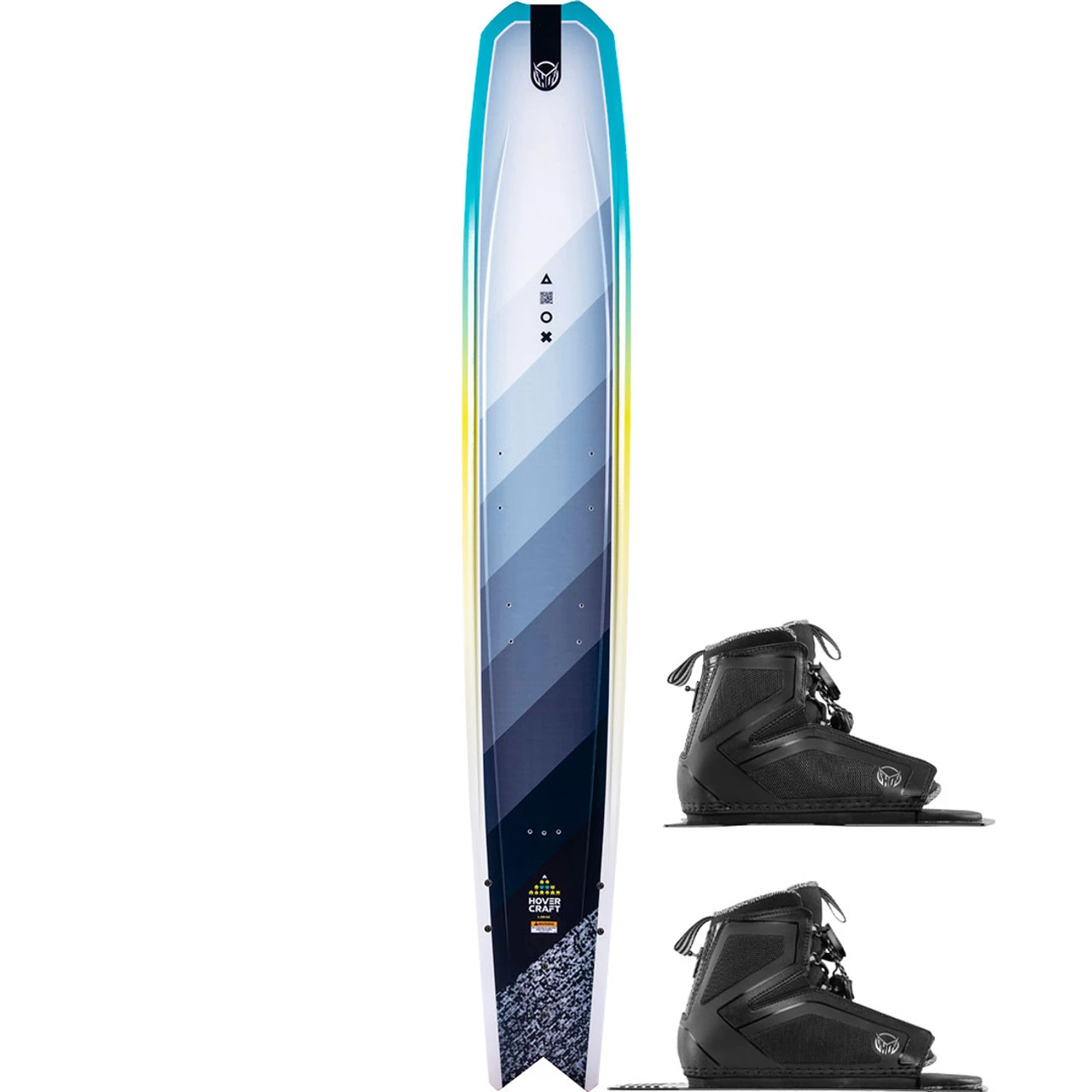 HO Hovercraft Water Ski W/ Double Stance 110 Bindings - 2023 - Teal