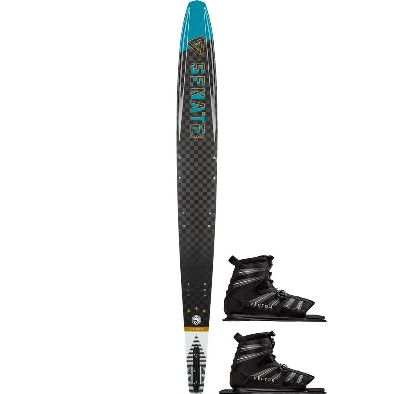 Radar Senate Lithium Water Ski W/ Double BOA Vector - 2023