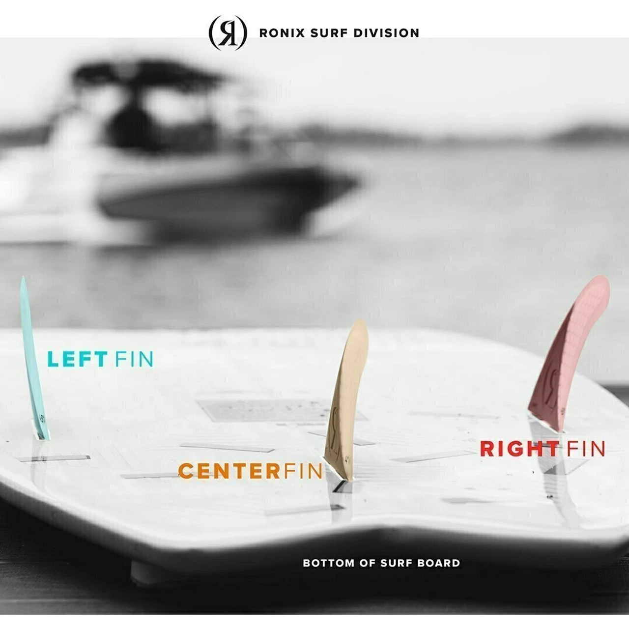 Ronix Floating Fin-S 2.0 Tool-Less Fiberglass - Surf Fin - 2.5" - Image 2