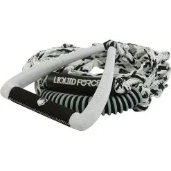 Liquid Force Wakesurf Handle Ultra Suede White
