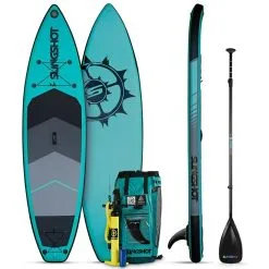 Slingshot Crossbreed Inflatable SUP - 11' Aqua